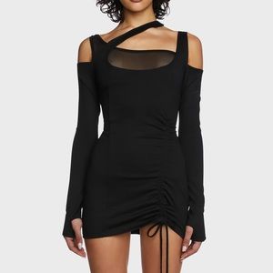 Poster Girl Long Sleeve Mini Dress